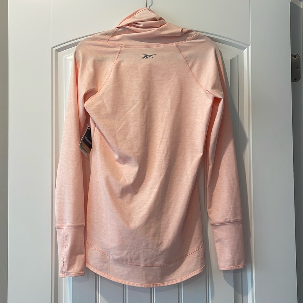 Reebok Women's Space Dye Cowl Neck Top M NWT - Picture 5 of 6
